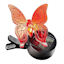 Red Butterfly Solar Outdoor Clip, 3"
