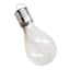 Outdoor Solar Hanging Bulb, Clear