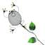 Frog Mesh Bird Feeder Yard Stake, 41"