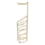 Quori Plus Shiny Gold Toilet Paper Holder