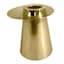 Crosby St. Gold Taper Candle Holder, 3.2"
