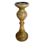 Providence Wooden Pillar Candle Holder, 12"