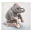 Elephant on Tricycle Art, 8"
