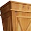 Providence Classic Natural Wood Outdoor Planter, Large