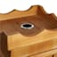 Providence Classic Natural Wood Outdoor Planter, Large