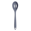 Mini Slotted Silicone Spoon, Grey