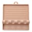 4-Slot Tan Silicone Utensil Rest