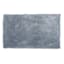 2-Pack Blue Shiny Noodle Bath Rug Set, 17x24 & 20x34