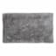 2-Pack Grey Shiny Noodle Bath Rug Set, 17x24 & 20x34