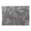2-Pack Grey Shiny Noodle Bath Rug Set, 17x24 & 20x34