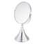 Chrome Round 1X & 3X Table Mirror, 14.1"