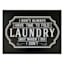 Laundry Canvas Wall Art, 24x18