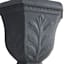 Japi Charcoal Grey Hexagon Urn Outdoor Planter, Large