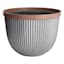 Southlake Galvanized Outdoor Planter, Large