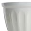 Providence Siena White Outdoor Planter, Medium