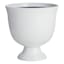 Providence White Emilia Urn Outdoor Planter, 12"