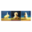 3-Piece Yoga Chicks Canvas Wall Art, 6"