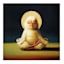 3-Piece Yoga Chicks Canvas Wall Art, 6"