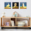 3-Piece Yoga Chicks Canvas Wall Art, 6"