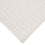 Crosby St. White Waffle 100% Cotton Antimicrobial Bath Rug, 20x30