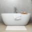 Crosby St. White Waffle 100% Cotton Antimicrobial Bath Rug, 20x30