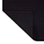 Crosby St. Black Waffle Antimicrobial Cotton Bath Rug, 20x30