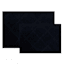 2-Pack Black Diamond Bath Rug Set, 17x24 & 20x32