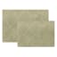 2-Pack Green Diamond Bath Rug Set, 17x24 & 20x32