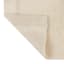 2-Pack White Simple Stripe Bath Rug Set, 17x24 & 20x32