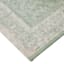 Honeybloom Green Mosaic Border Bath Rug, 20x30