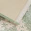 Honeybloom Green Mosaic Border Bath Rug, 20x30