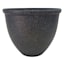 Black Sanded Outdoor Planter, Medium