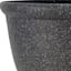 Black Sanded Outdoor Planter, Medium