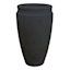 Japi Black Antique Tall Outdoor Planter, Small