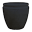 Japi Black Antique Tall Outdoor Planter, Medium