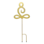 Found & Fable Buddha Yard Stake, 26"