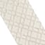 (A515) Providence Zenith Neutral Trellis Runner, 2x6