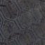 (B867) Crosby St. Kilim Charcoal Geo Matrix Washable Area Rug, 5x7