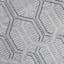 (B868) Crosby St. Kilim Grey Geo Matrix Washable Accent Rug, 3x5