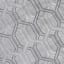 (B868) Crosby St. Kilim Grey Geo Matrix Washable Area Rug, 5x7