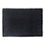 Essential Noodle Black Bath Rug, 17x24