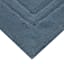 Honeybloom Racetrack Blue Bath Rug, 20x30