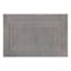 Honeybloom Racetrack Dark Grey Bath Rug, 20x30