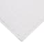 Honeybloom Woven Square White Bath Rug, 20x30