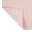Honeybloom Woven Square Pink Bath Rug, 20x30