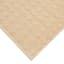 Honeybloom Woven Square Yellow Bath Rug, 20x30