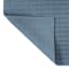 Honeybloom Woven Square Blue Bath Rug, 20x30