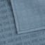 Honeybloom Woven Square Blue Bath Rug, 20x30