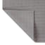 Honeybloom Woven Square Dark Grey Bath Rug, 20x30