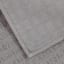 Honeybloom Woven Square Dark Grey Bath Rug, 20x30